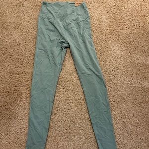 Brand New Sage Crossover Leggings